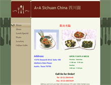 Tablet Screenshot of aasichuanchina.com